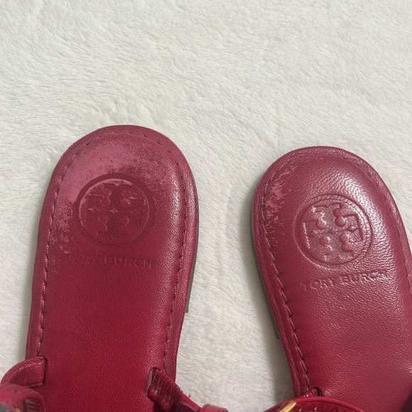 Tory Burch Cherry Red Sandals - Picture 2 of 9